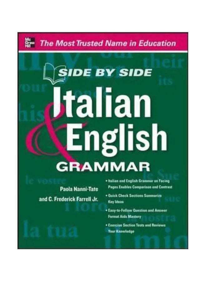Side By Side Italian English Grammar Paperback English by Paola Nanni-Tate - 06-02-2013