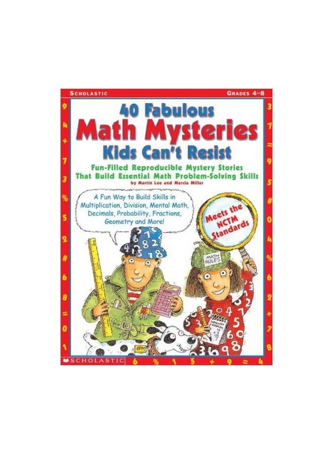 40 Fabulous Math Mysteries Kids Can't Resist Paperback English by Marcia Miller - 01-10-2001