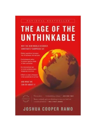 The Age Of The Unthinkable Paperback English by Joshua Cooper Ramo - 40331 - v1562595126/N27591388A_1