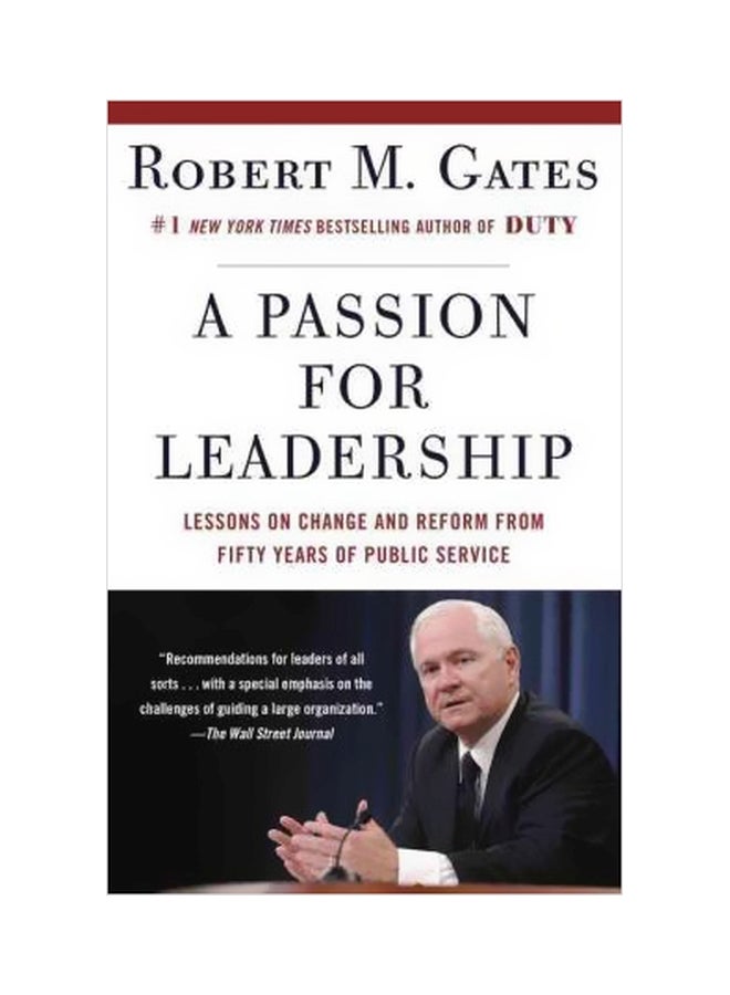 A Passion For Leadership Paperback English by Robert M. Gates - 15-01-2017