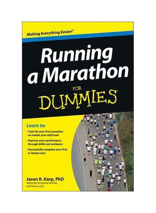 Running A Marathon For Dummies Paperback English by Jason Karp - 13-11-2012 