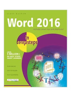 Word 2016 In Easy Steps Paperback English by Scott Basham - 09-08-2016 