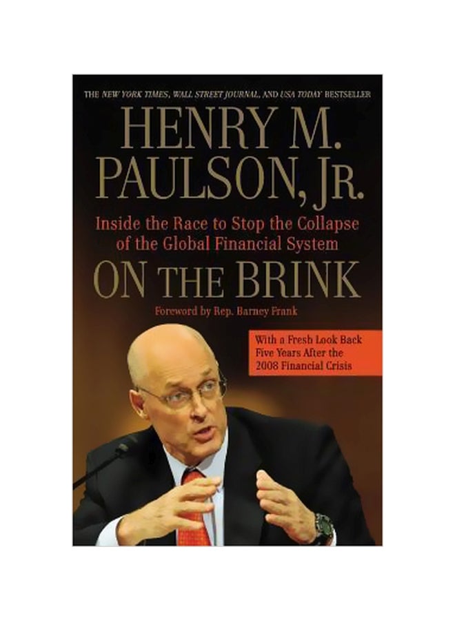 On The Brink Paperback English by Jr.  Henry M Paulson - 03-09-2013 