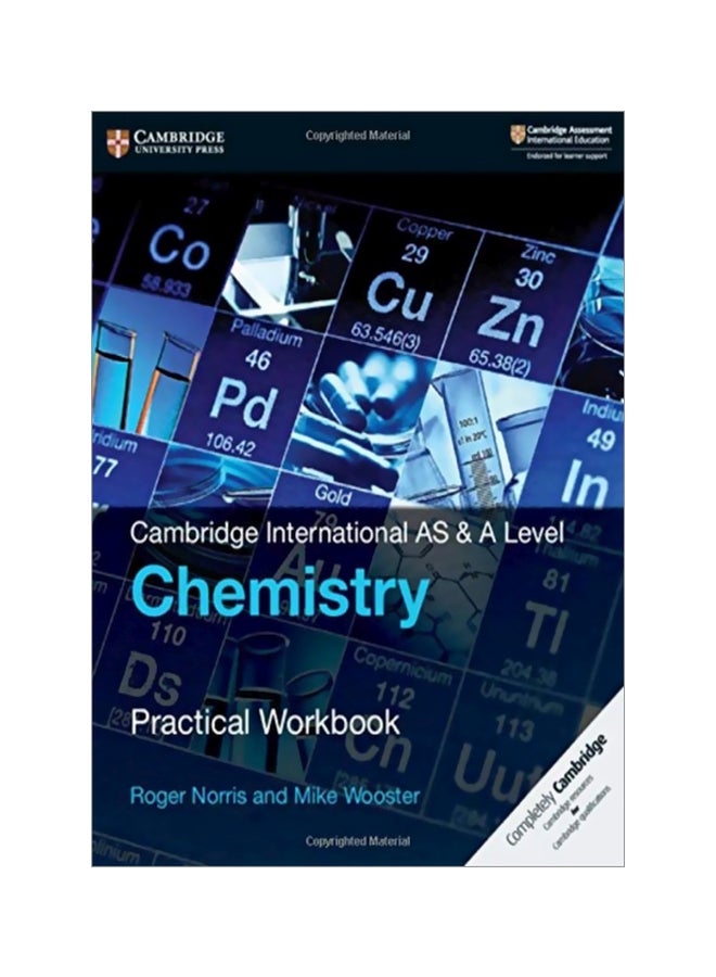 Cambridge International AS And A Level Chemistry Practical Workbook Paperback English by Roger Norris - 12-10-2018