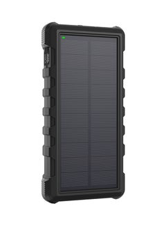 25000.0 mAh Rugged Series Solar Portable Charger Black