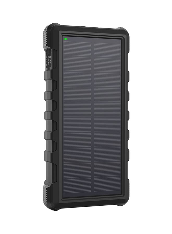 RAVPOWER - 25000.0 mAh Rugged Series Solar Portable Charger Black - Image 1