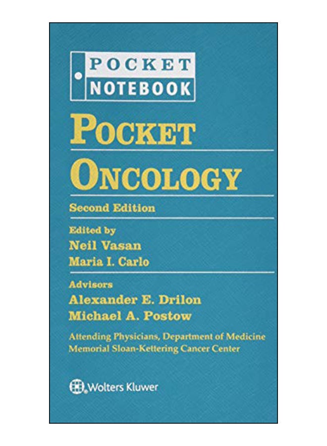 Pocket Oncology, 2nd Edition Paperback English by Alexander Drilon - 25-Mar-18 
