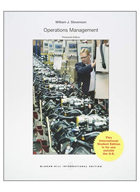 Operations Management, 13th Edition paperback english - 14-Jan-18