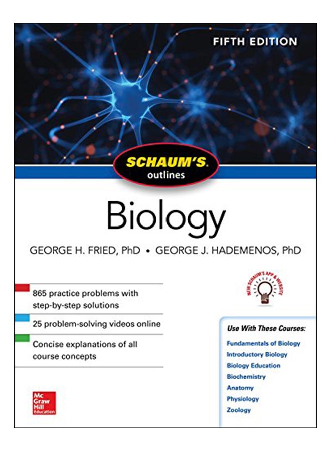 Schaum'S Outline Of Biology, 5th Edition Paperback English by George Fried - 11-Oct-18 