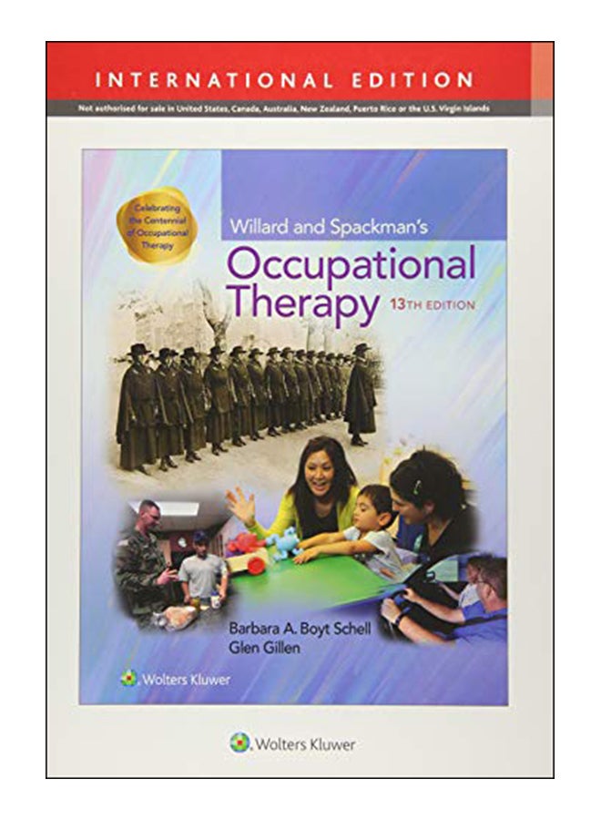 Willard And Spackman's Occupational Therapy Hardcover English by Glen Gillen - 01 Oct 2018 