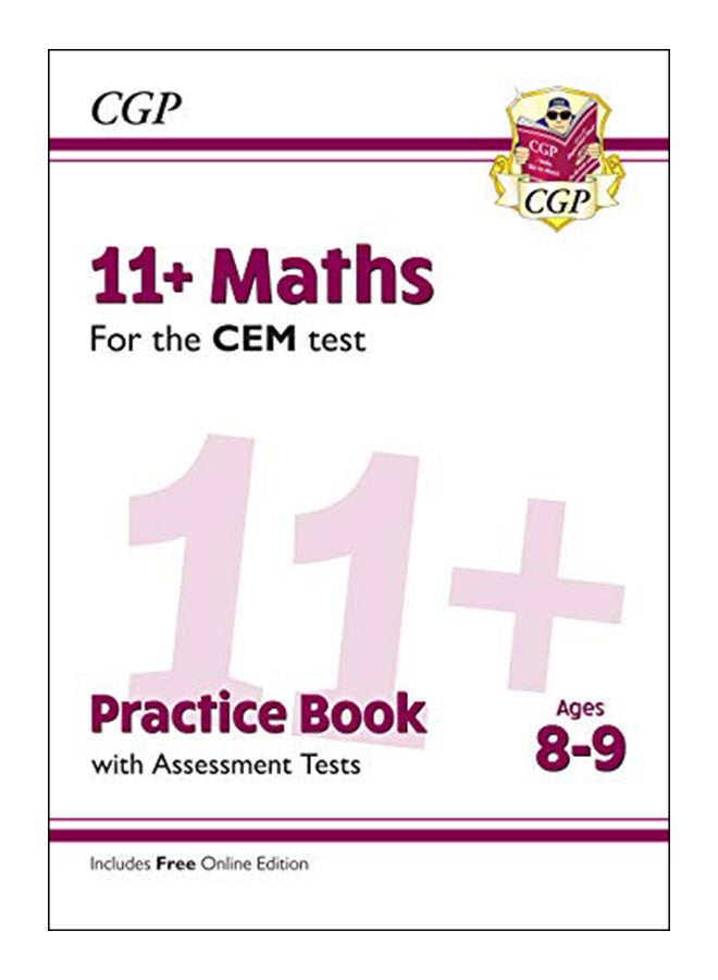 New 11+ Cem Maths Practice Book And Assessment Tests Paperback English by Cgp Books - 43479 