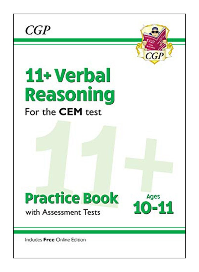 New 11+ Cem Verbal Reasoning Practice Book And Assessment Tests paperback english - 43472