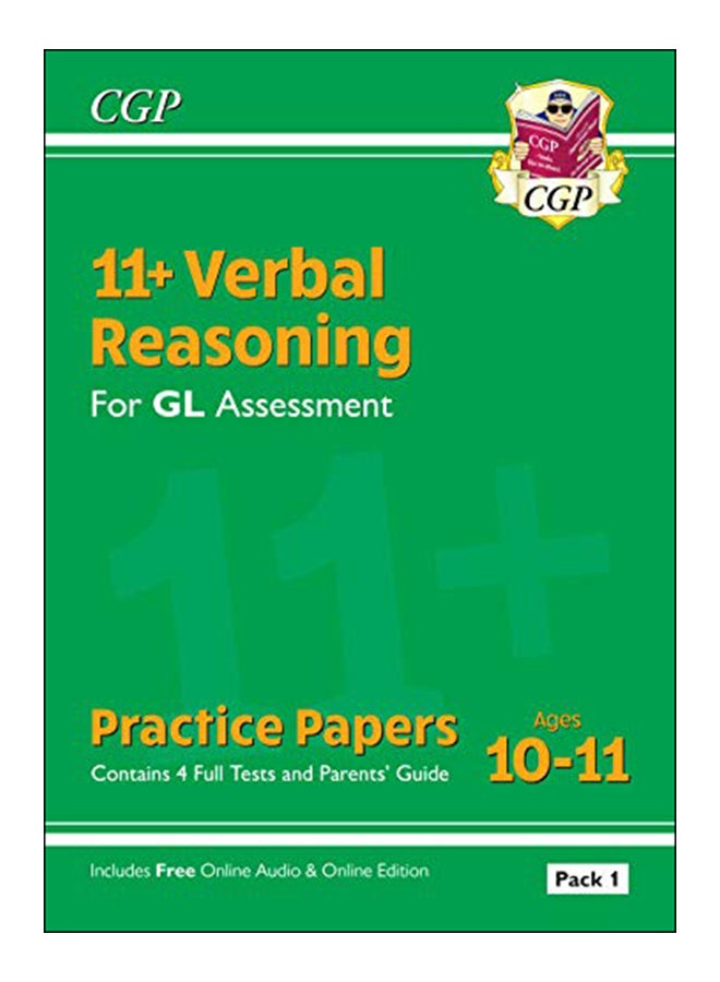 New 11+ Gl Verbal Reasoning Practice Papers Paperback English by Cgp Books - 43479