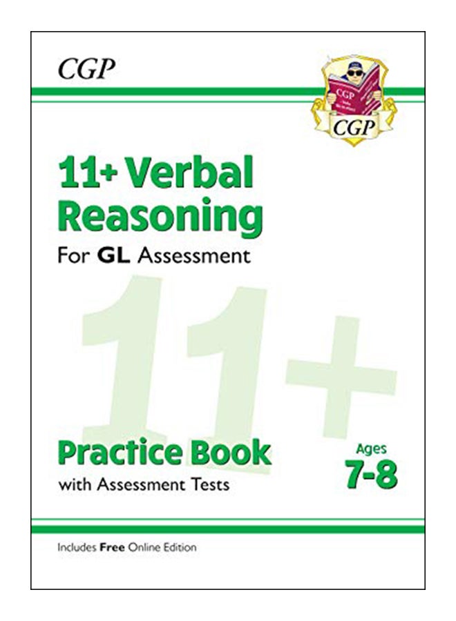 New 11+ Gl Verbal Reasoning Practice Book And Assessment Tests Paperback English by Cgp Books - 43479 