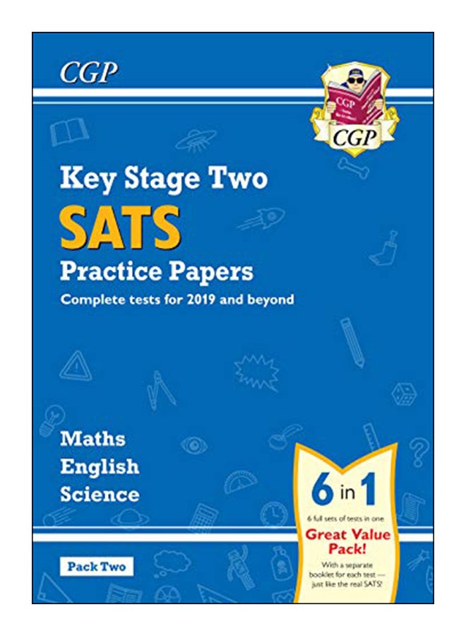 New Ks2 Complete Sats Practice Papers Pack Paperback English by Cgp Books - 43343