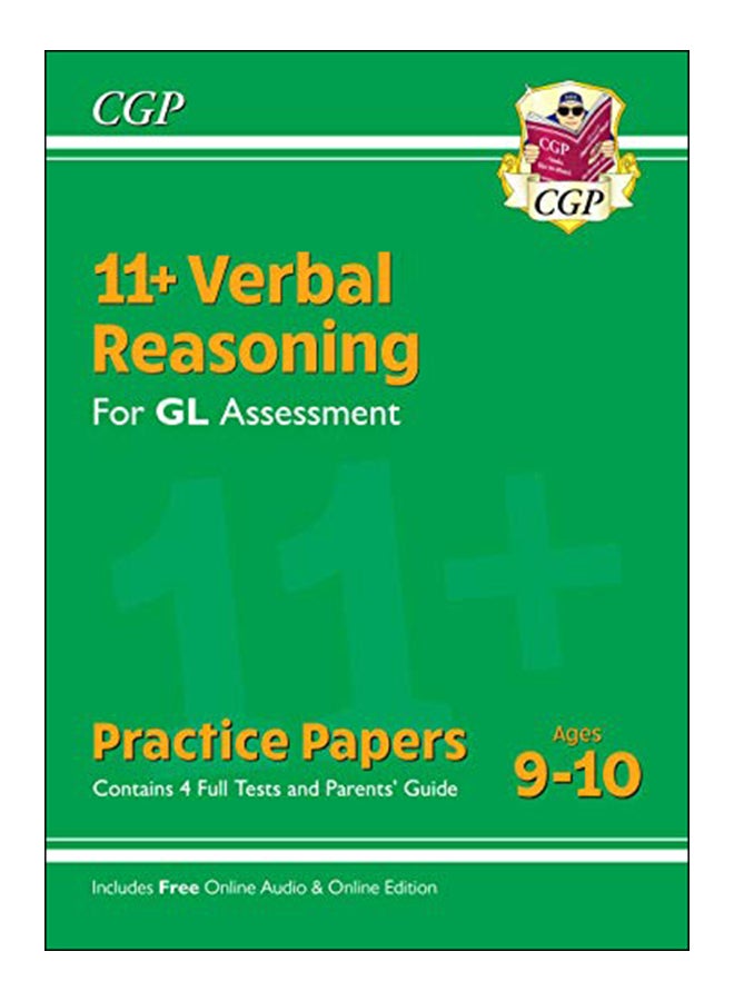 New 11+ Gl Verbal Reasoning Practice Papers Paperback English by Cgp Books - 43517 