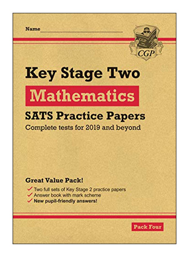 New Ks2 Maths Sats Practice Papers Paperback English by Cgp Books - 43343