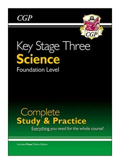 New Ks3 Science Complete Study And Practice - Foundation Paperback English by Cgp Books - 43341