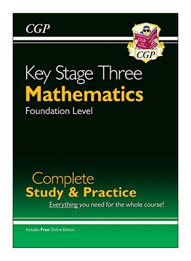 New Ks3 Maths Complete Study And Practice - Foundation Paperback English by Cgp Books - 43516 