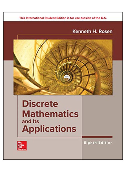 Discrete Mathematics And Its Application, 8th Edition Paperback English by Kenneth Rosen - 10 Aug 2018