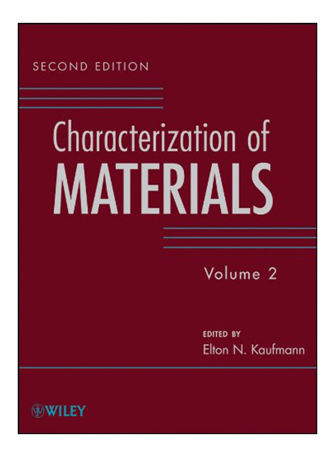 Characterization Of Materials, 2nd Edition hardcover english