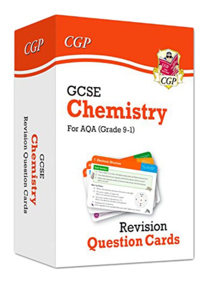 New 9-1 GCSE Chemistry Aqa Revision Question Cards Paperback English by Cgp Books - 43325 