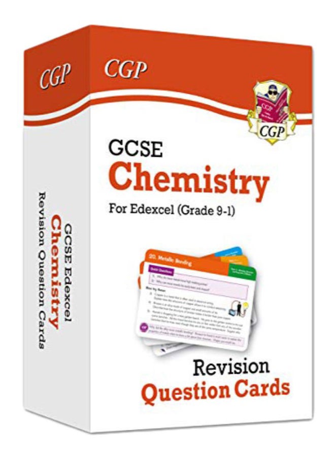 بطاقات أسئلة مراجعة الكيمياء الجديدة من Edexcel للصف التاسع من شهادة الثانوية العامة