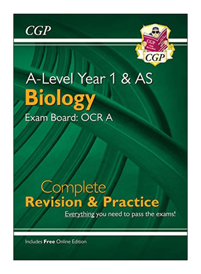 New A-Level Biology For 2018 Paperback English by Cgp Books - 43335