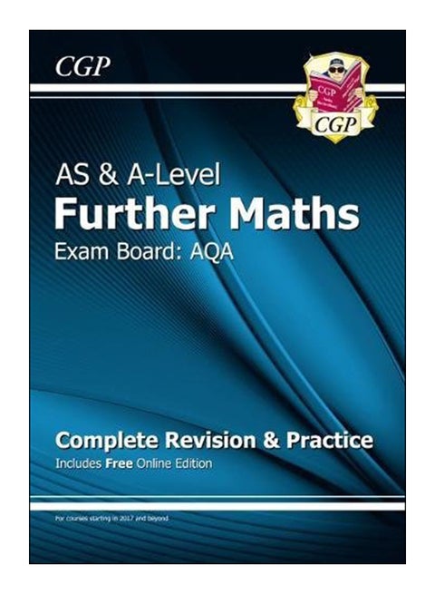 New As And A-Level Further Maths For Aqa Paperback English by Cgp Books - 43193