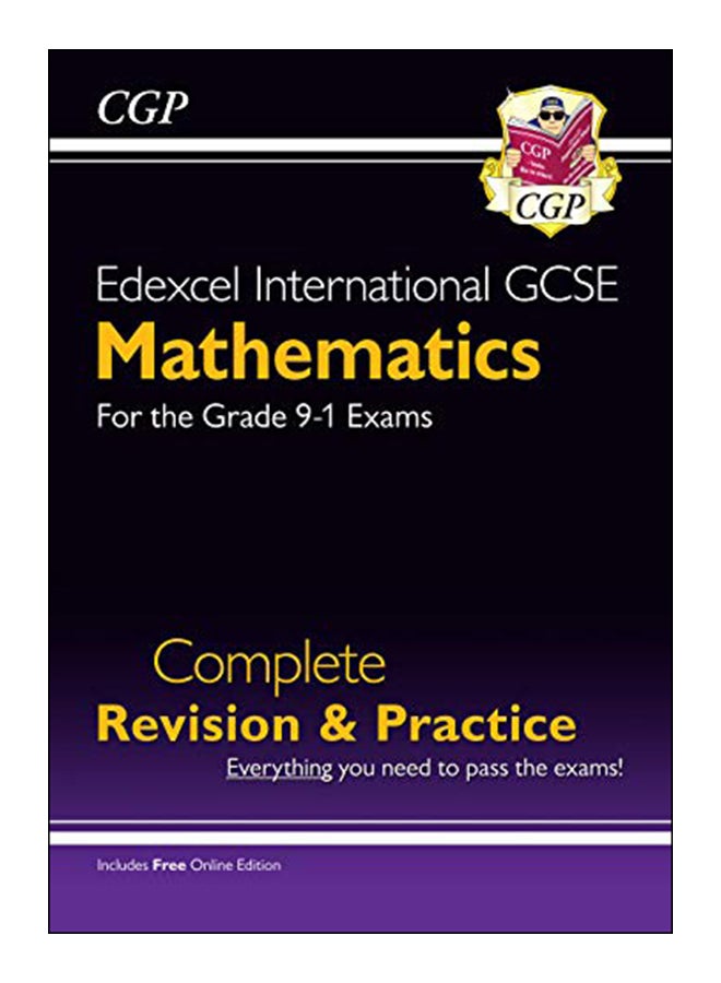 New Edexcel International GCSE Maths Complete Revision And Practice - Grade 9-1 Paperback English by Cgp Books - 43411 