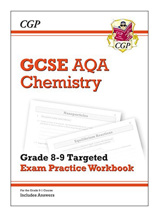 New GCSE Chemistry Aqa Grade 8-9 Targeted Exam Practice Workbook Paperback English by Cgp Books - 43081 
