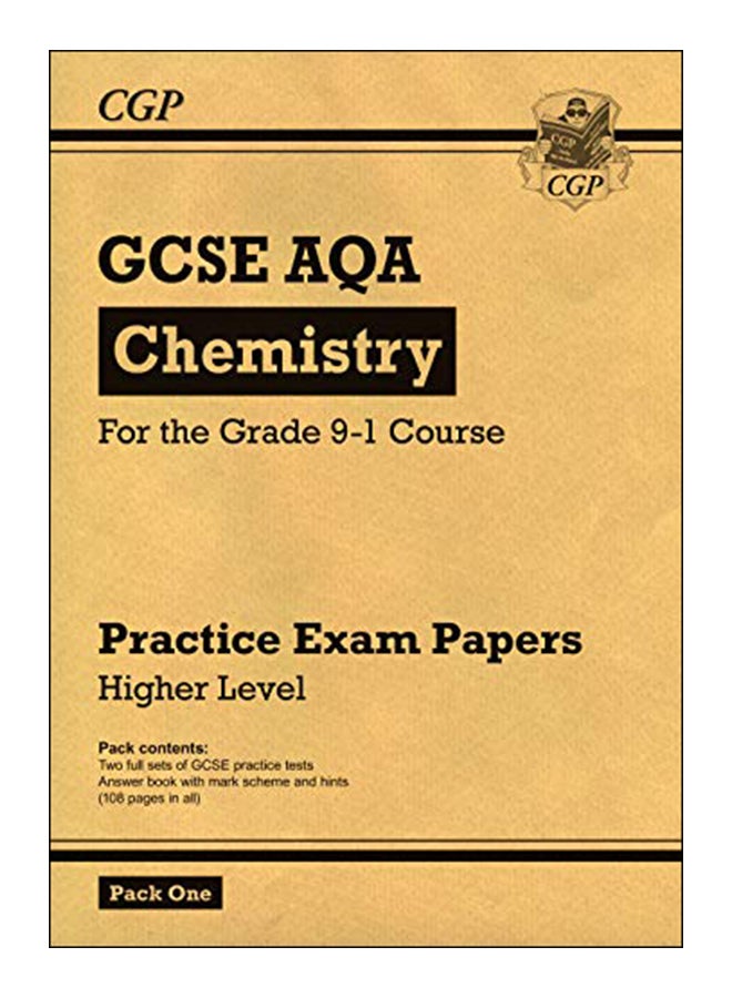 New Grade 9-1 GCSE Chemistry Aqa Practice Papers Paperback English by Cgp Books - 42977 