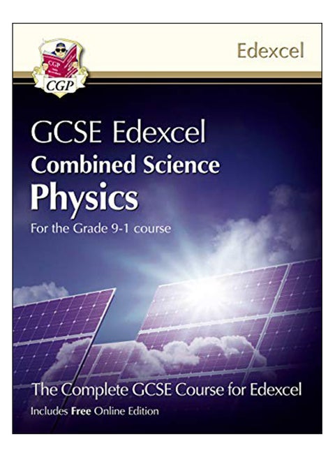 New Grade 9-1 Gcse Combined Science For Edexcel Physics Student Book With Online Edition Paperback English by Cgp Books - 42898
