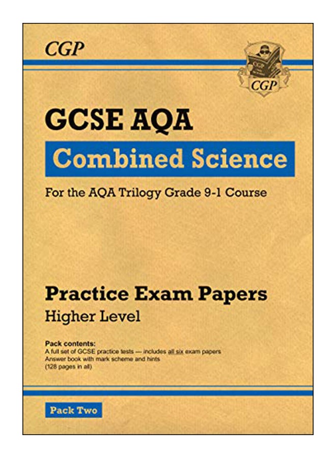 New Grade 9-1 GCSE Combined Science Aqa Practice Papers Paperback English by Cgp Books - 42997 