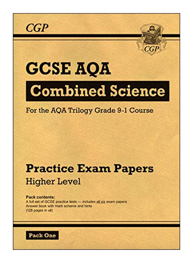 New Grade 9-1 GCSE Combined Science Aqa Practice Papers Paperback English by Cgp Books - 42978 
