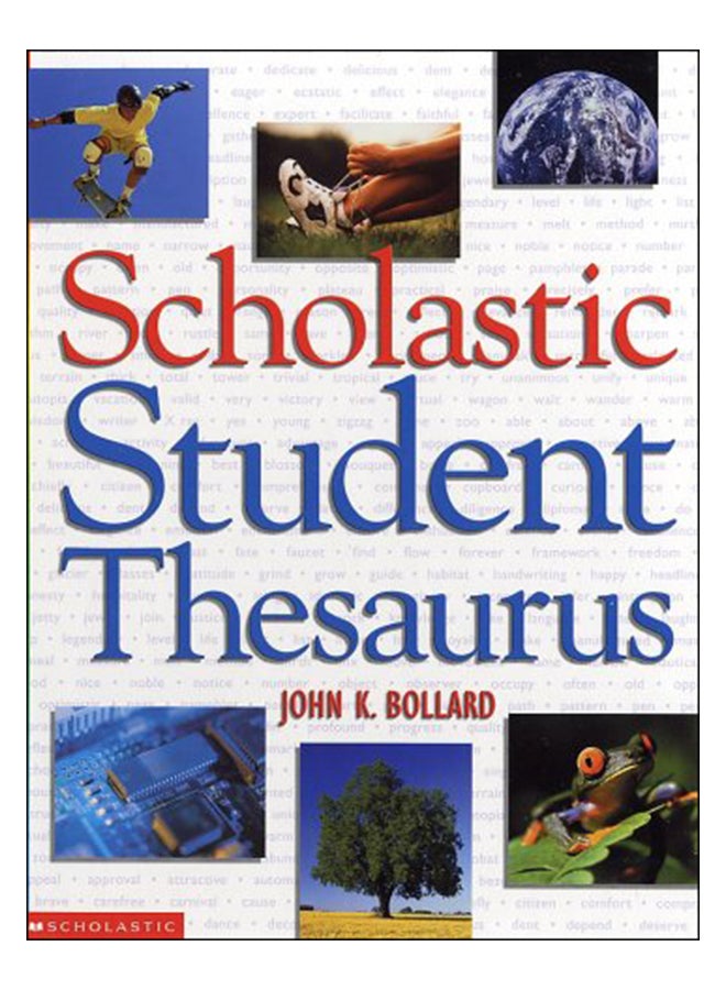 Scholastic Student Thesaurus paperback english - 1-Aug-02
