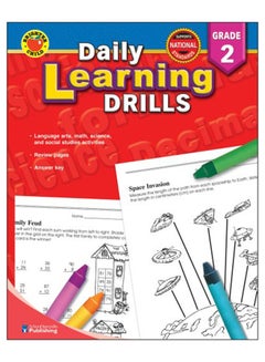 Daily Learning Drills, Grade 2 Paperback English by Brighter Child - 37904 - v1562606919/N27453208A_1