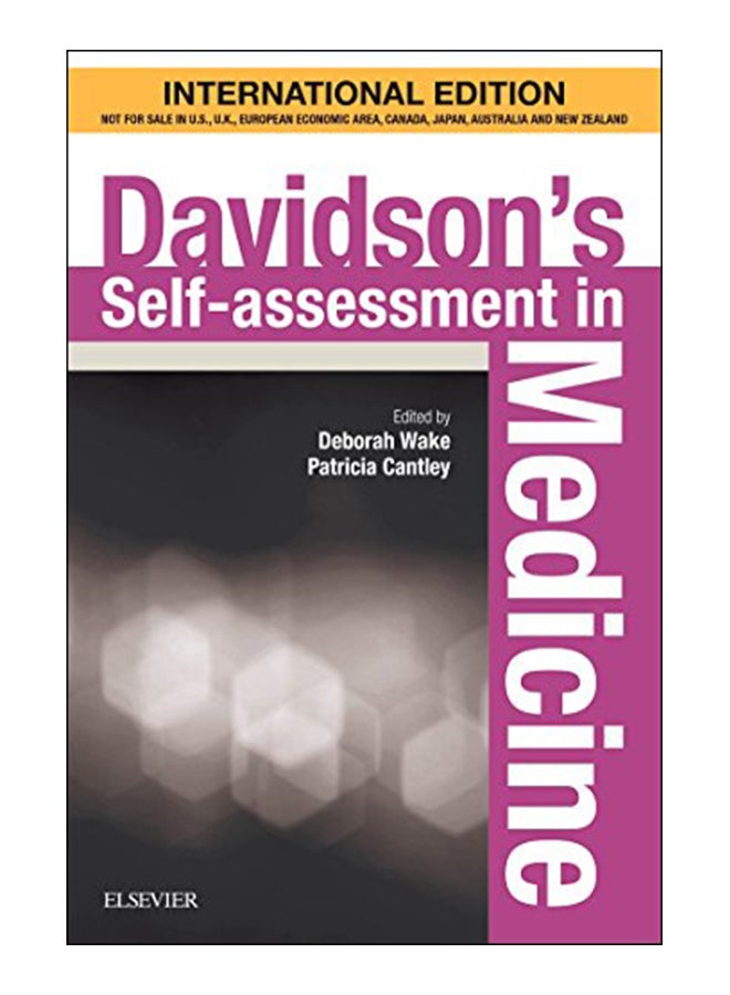 Davidson'S Self-Assessment In Medicine International Edition Paperback English by Wake D - 43220 