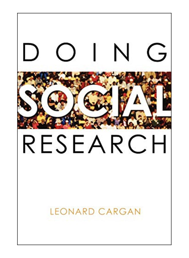 Doing Social Research Paperback English by Leonard Cargan - 39100 