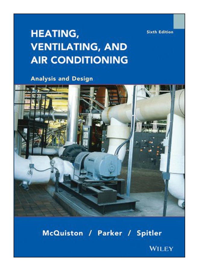 Heating, Ventilating And Air Conditioning Hardcover English by Faye C. Mcquiston - 38194 