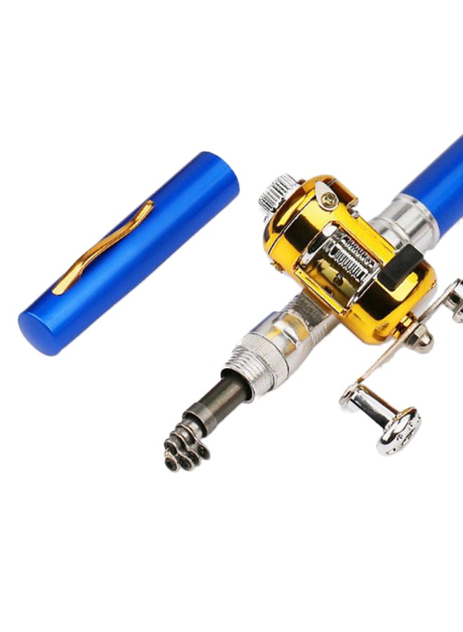 قصبة صيد صغيرة متداخلة الأجزاء على شكل قلم - Image 2