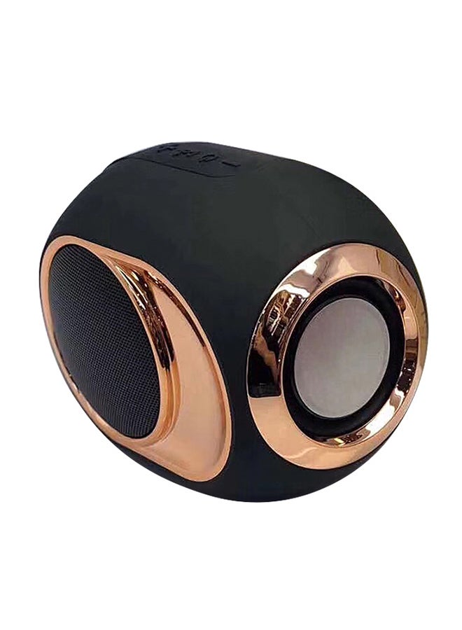 Portable Mini Bluetooth Dual Speaker V4910 Black 