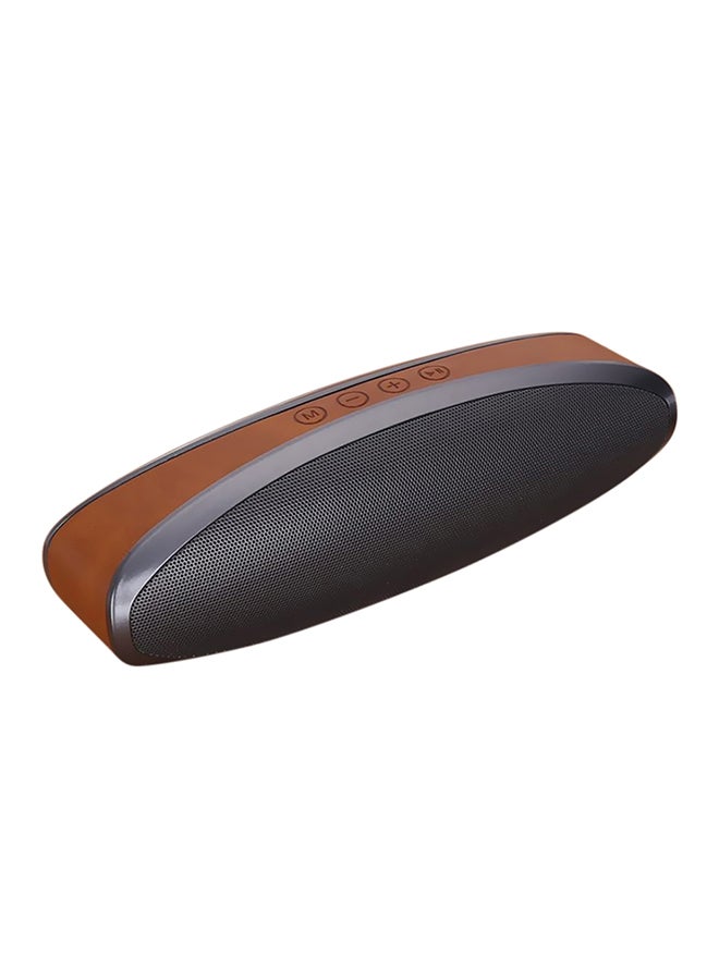 Portable Bluetooth Speaker V3600 Brown/Grey 