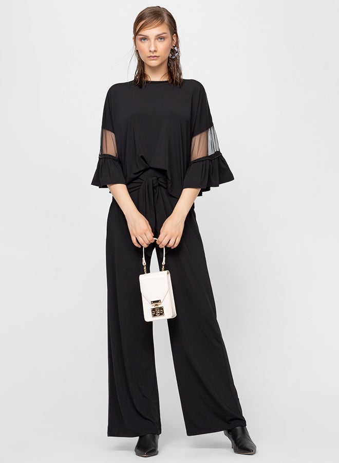 RINA Casual Pants Black - Image 1
