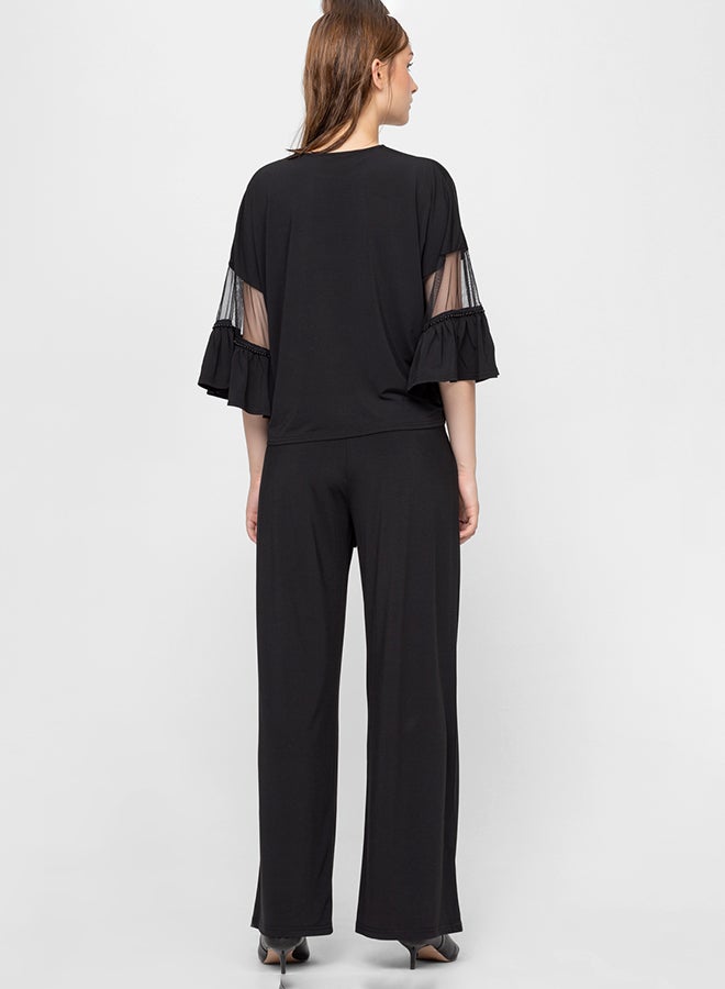 RINA Casual Pants Black - Image 2