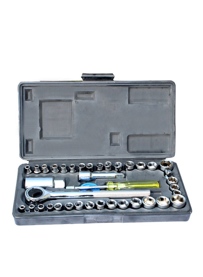 Generic 40-Piece Motorcycle Tool Box Set 