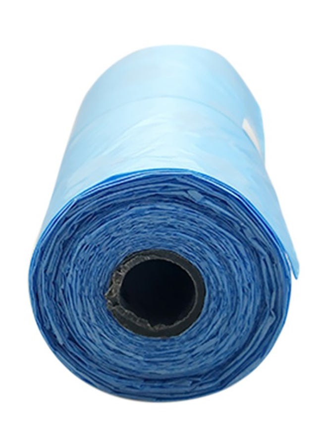 Generic 15-Piece Dog Waste Poop Bags Set Blue 20grams