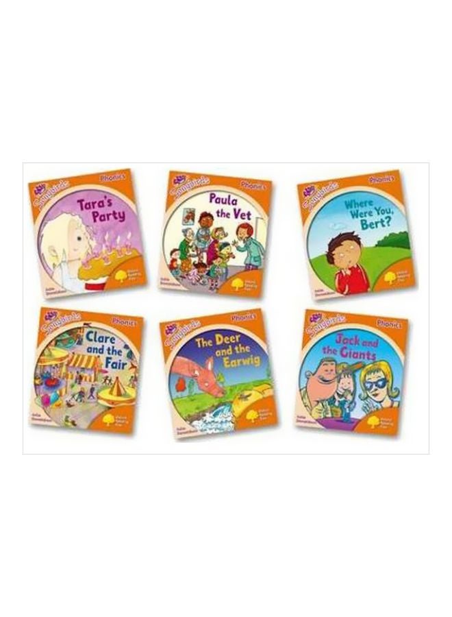 Pack Of 6 Oxford Reading Tree Songbirds Phonics Level 1+ Paperback Spanish by Julia Donaldson - 5/Jul/12