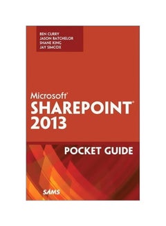 Microsoft Sharepoint 2013 Pocket Guide Paperback English by Ben Curry - 27 September 2013 