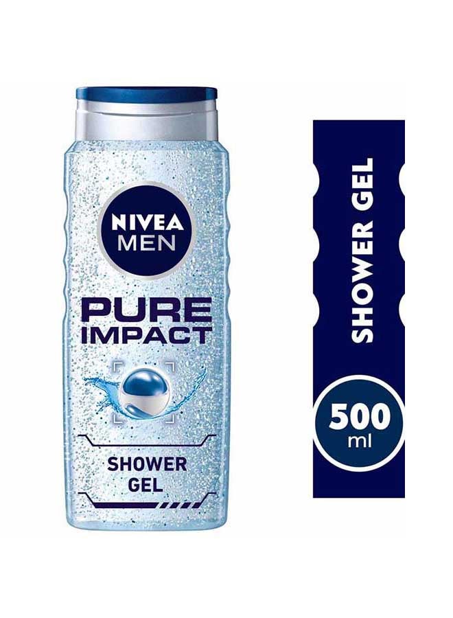 Nivea Pure Impact Shower Gel 500ml - Image 1